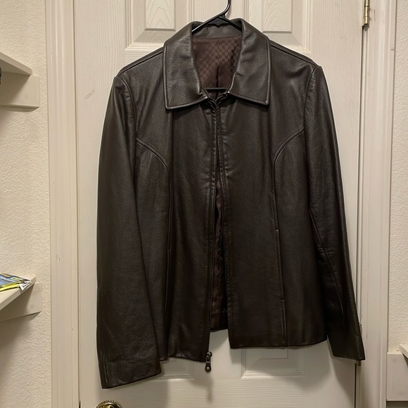 Faux Leather Jacket. - Picture 1 of 4
